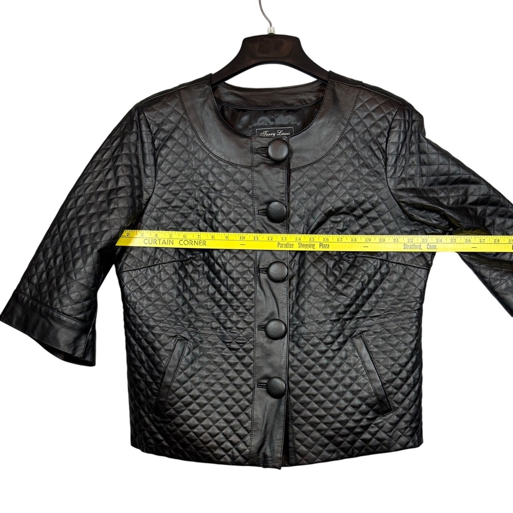 Terry Lewis Classic Luxuries Quilted Leather Jacket - Picture 3 of 7
